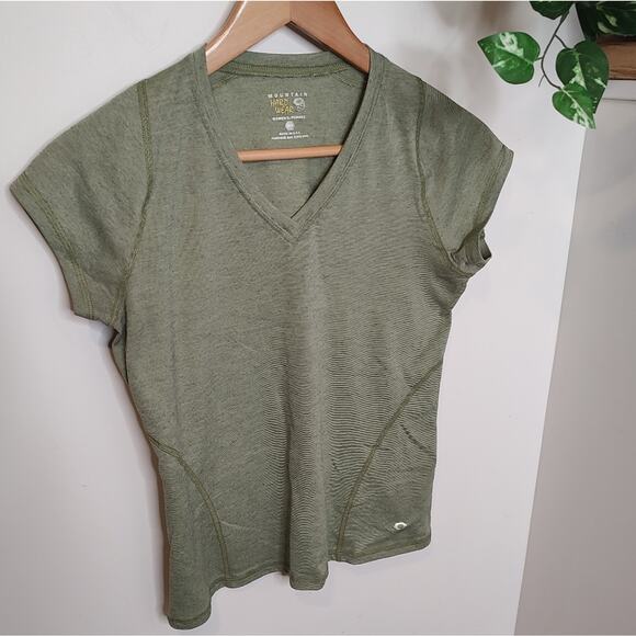 Mountain Hardwear Moss Green Tee Size Small - Picture 1 of 8